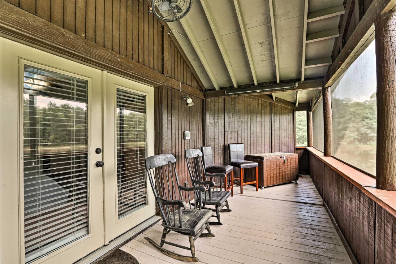 1950S Serenity Pond Cabin With View Peace And Quiet! Talladega Εξωτερικό φωτογραφία