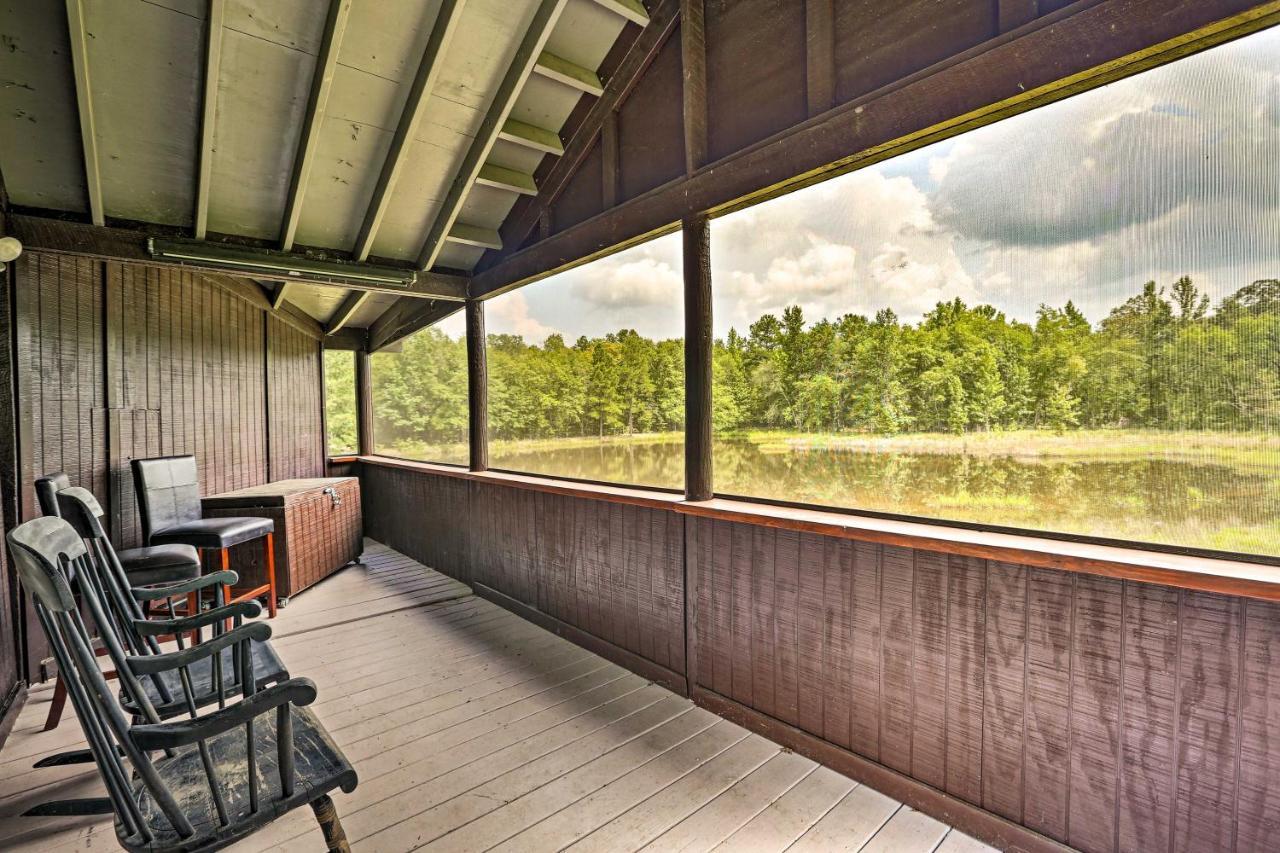 1950S Serenity Pond Cabin With View Peace And Quiet! Talladega Εξωτερικό φωτογραφία
