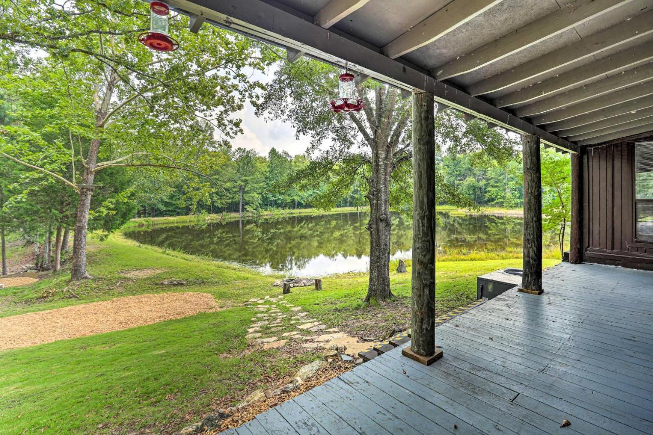 1950S Serenity Pond Cabin With View Peace And Quiet! Talladega Εξωτερικό φωτογραφία